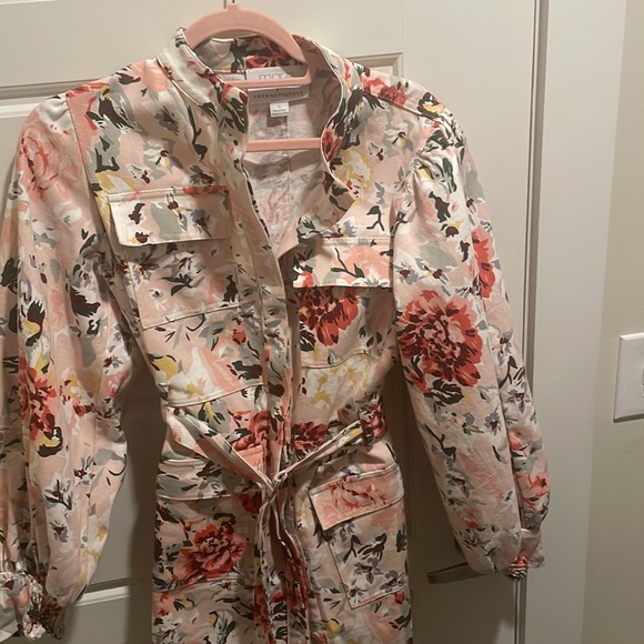 Mare Mare x Anthropologie Floral Mini Shirtdress, Size Small - Picture 3 of 4